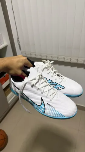 Chuteira futsal NIKE Mercurial Branca Tam 43