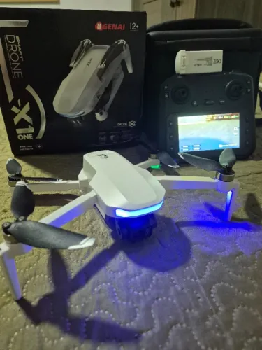 Drone S-X1 GPS Inteligente Brushless com Tela + 2 Baterias | F/Grátis e Aceitamos cartão