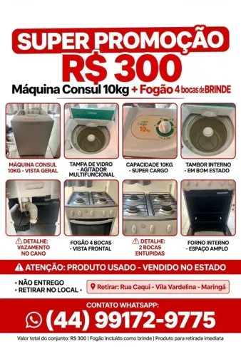 Máquina de Lavar 