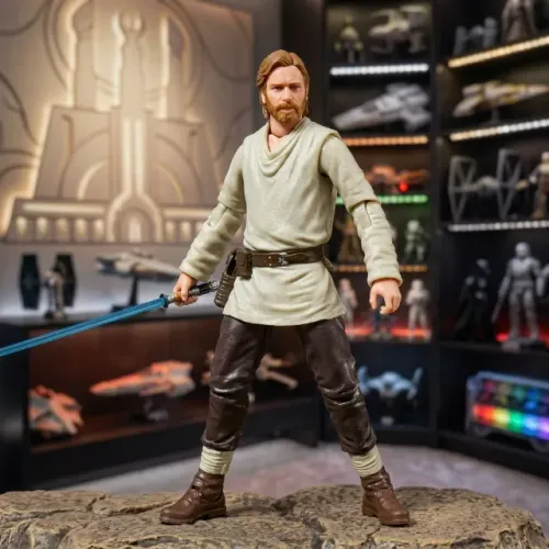 Action Figure Obi-Wan Kenobi Original | Star Wars Hasbro® | 100% Articulado | Colecionável