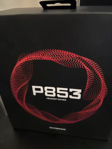 Headset gamer p853 com fio