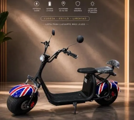 Moto elétrica X12 de 1000w , bateria de lítio