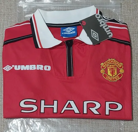 Camisa Retrô Manchester United 98/99 Tamanho