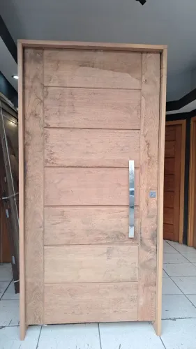 Porta pivotante 108x214mt madeira Angelim 