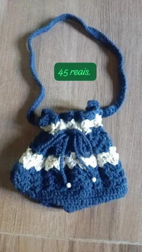 Bolsas de croché. 