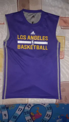 Camisa Lakers Adidas Reversível