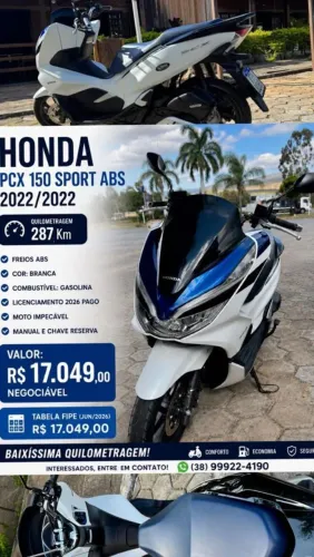 Moto PCX 150 Sport ABS - HONDA