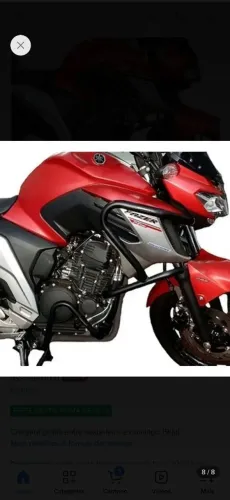 Protetor de motor e carenagem fazer 250