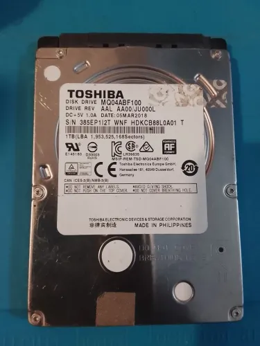 HD PARA NOTEBOOK D 1 TERA!!!!
