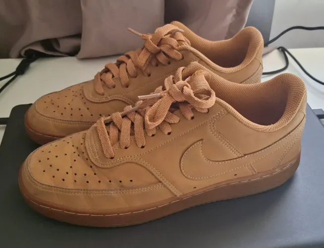 Nike Court Vision Low - Flax