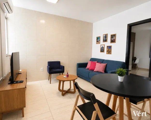 Apartamento 1 Quarto | Mobiliado Temporada | Próximo aeroporto