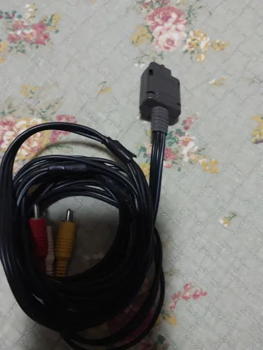 CABO AV VIDEO ORIGINAL SUPER NINTENDO E NINTENDO 64 FUNCIONANDO PERFEITAMENTE- FAÇO ENVIO