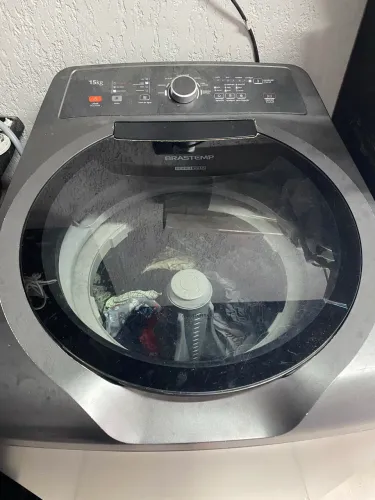 MÁQUINA DE LAVAR BRASTEMP 15KG - DOUBLE WASH