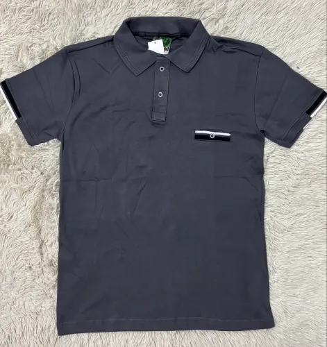 Camisa G Polo Cinza Suedine