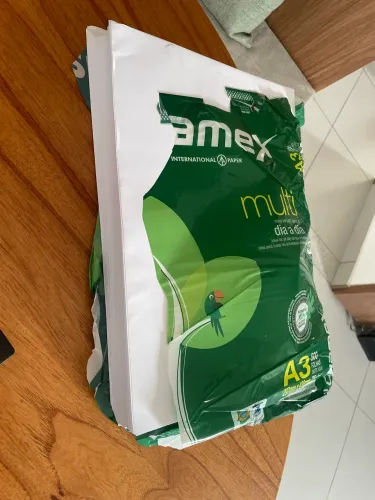 Papel sulfite chamex A3 50 folhas