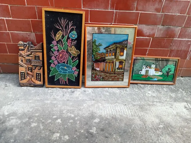 Objetos de decoração 