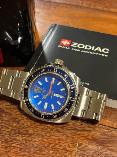 Relógio Zodiac V-Wolf Diver 300