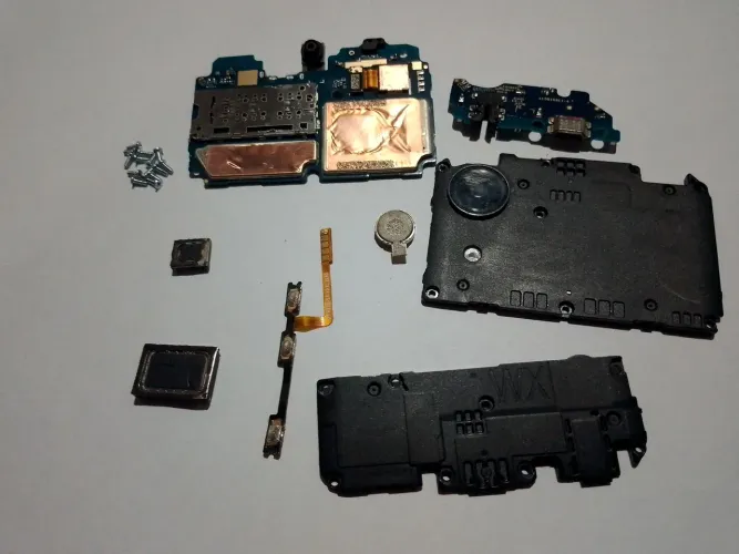 Kit Completo de Peças Originais Samsung Galaxy A03 Core