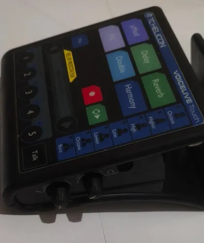 BAIXEI PRA VENDER RÁPIDO Processador Voz Voicelive Touch Tc Helicon - Nunca Usado