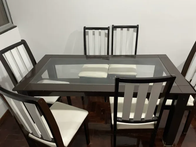 Mesa de jantar 6 lugares