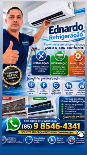 Instalação de ar-condicionado