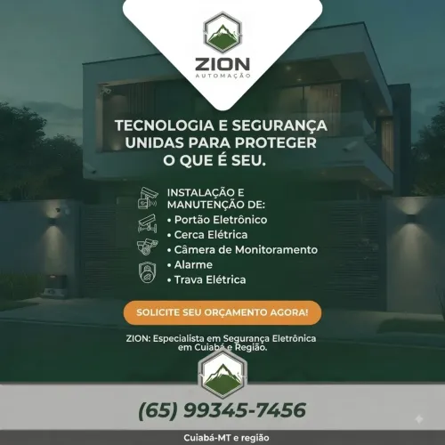 Instalação profissional em Cuiabá e região.