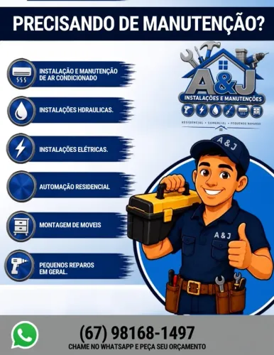 Instalações e higienização de ar condicionado