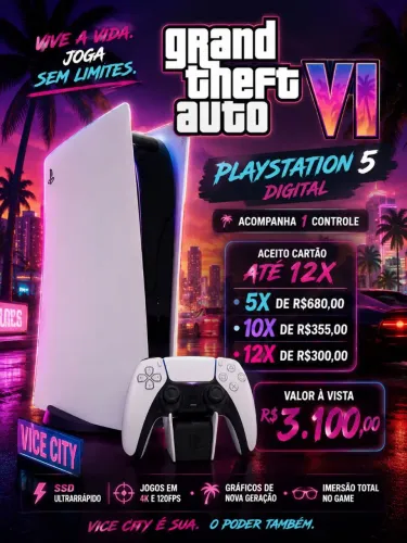 Ps5 ( aceito cartão ) 