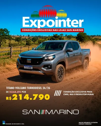 Fiat Titano Volcano 2.2 16V 4X4 TB Die. Aut. 2026