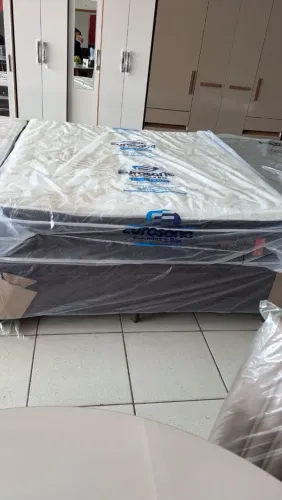 Cama Box Queen Eurosono Molas Ensacadas