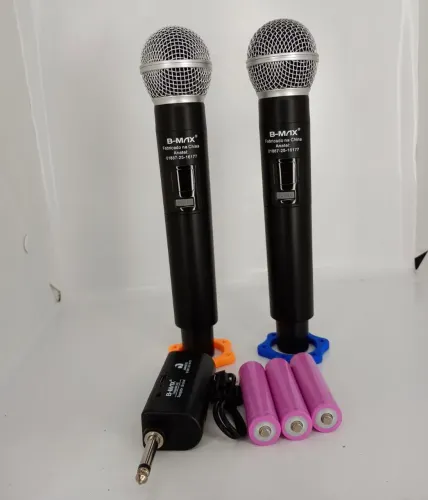 Kit Microfone Duo sem Fio