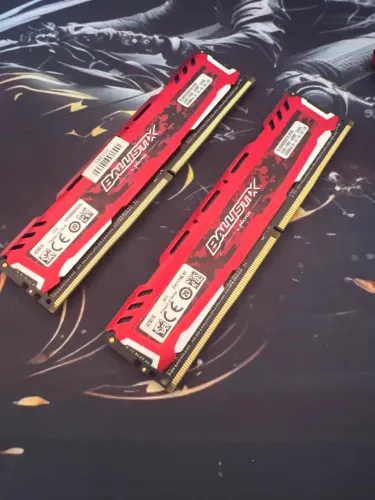 Memória ram ballistix