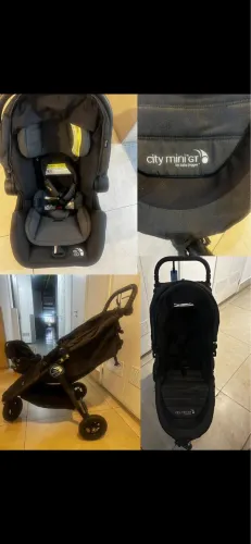Carrinho Baby Jogger city mini gt + bebê conforto