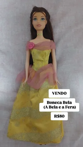Boneca Bela e a Fera Disney Princesas