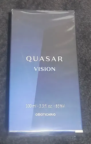 Perfume Quasar Vision O Boticário 100ml