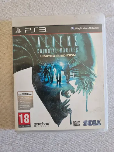 Jogo Mídia Física PS3 Alliens Colonial Marines Limited Edition Sega Jogo