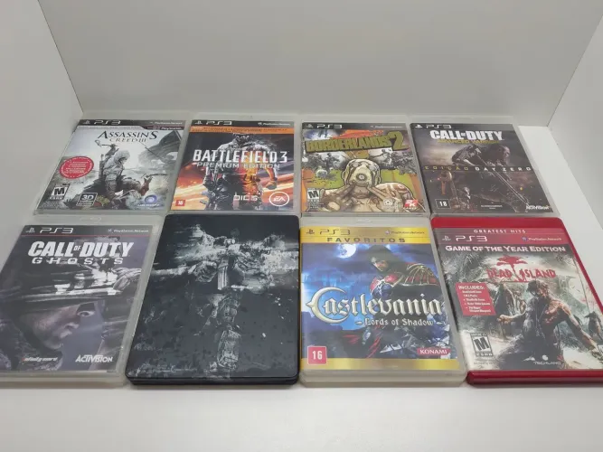Lote 29 Jogos PS3 Originais - Raridades e Clássicos