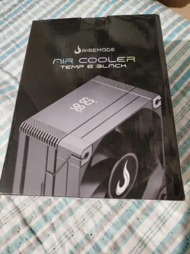 Air cooler Rise mode Tempo 6 black NOVO SEM USO ! ! !