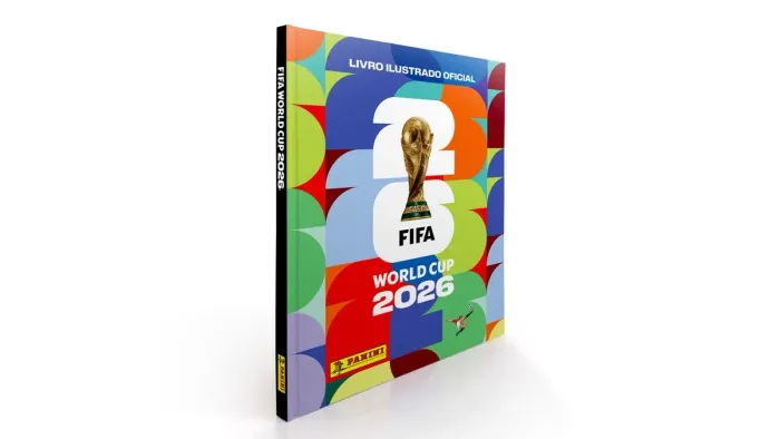 Álbum de Figurinhas Copa do Mundo 2026 Panini Capa Dura + figurinhas