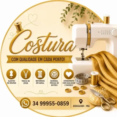Serviço de costura