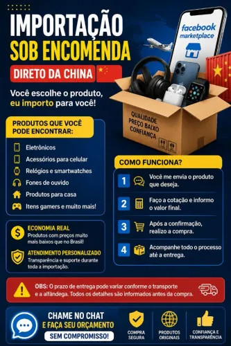 ? IMPORTAÇÃO SOB ENCOMENDA