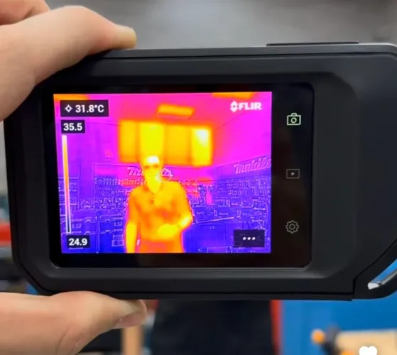 Câmera térmica ou termografica Flir