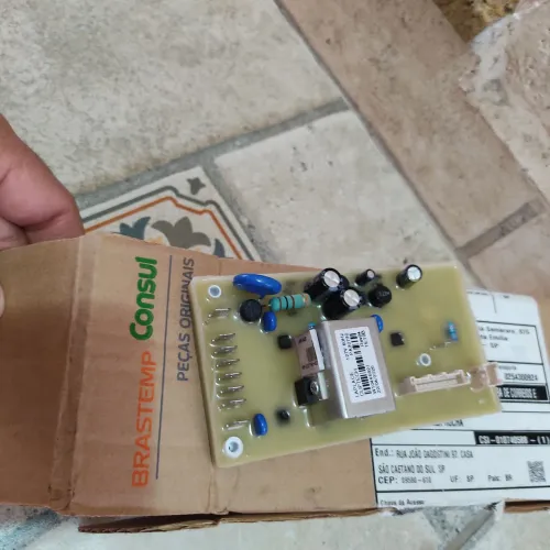 Placa de potência máquina Brastemp active 