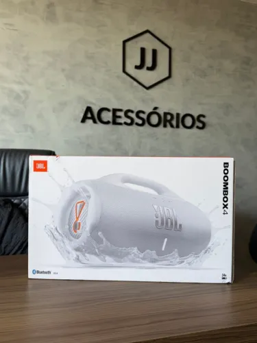 JBL Bombox 4 Branca Lacrada Originais Loja Física Pronta Entrega