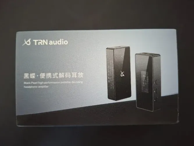 (NOVO) Dongle DAC/AMP TRN Black Pearl - 3.5mm e 4.4mm