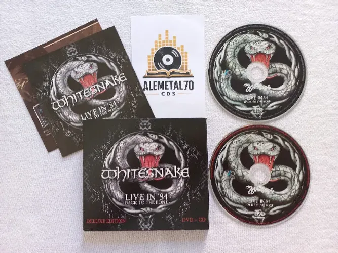 Cd Whitesnake - Live in '84 Back to the Bone