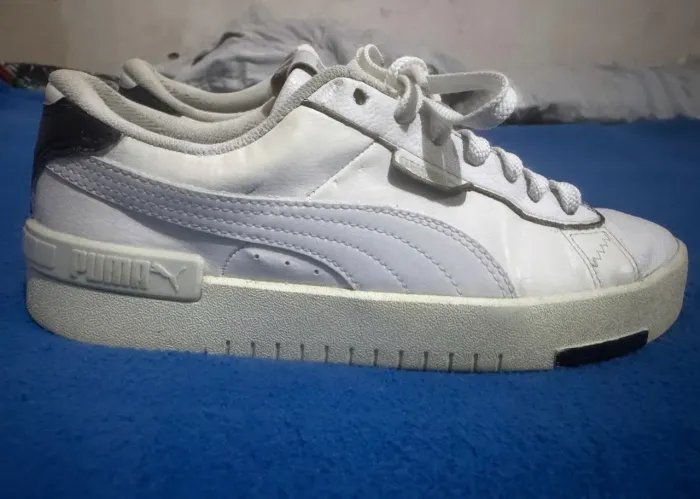 Tênis puma branco preto 