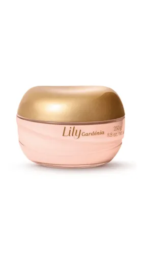 Creme acetinado Lily Gardênia