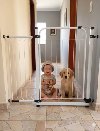 Portão com abertura