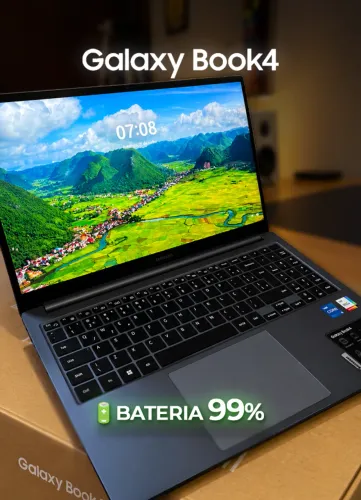 Notebook Samsung Galaxy Book4 | i5 | 16GB | 512GB SSD | 15.6''
